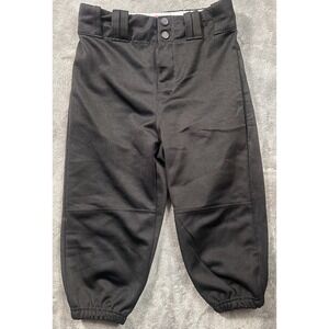 Louisville Slugger Girls Size Lg Softball Baseball Pants Black W/Drawstring Xone